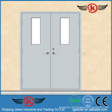 JK-F9007 Puerta doble ignífuga diseña puerta doble